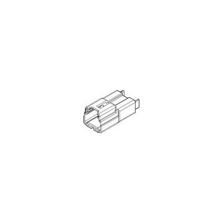 Molex Headers & Wire Housings 3.80Mm (.150) Pitch Wire-To-Wire Male Housing, 3 Circuits, For 090-Ii 490330310